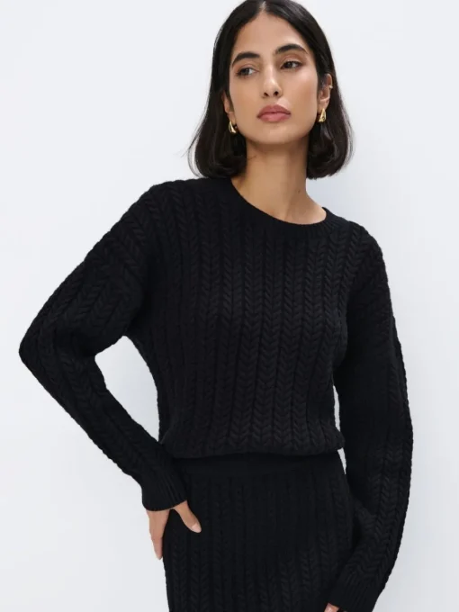 Pullover>MOHITO Pullover aus Viskose-Mix Schwarz