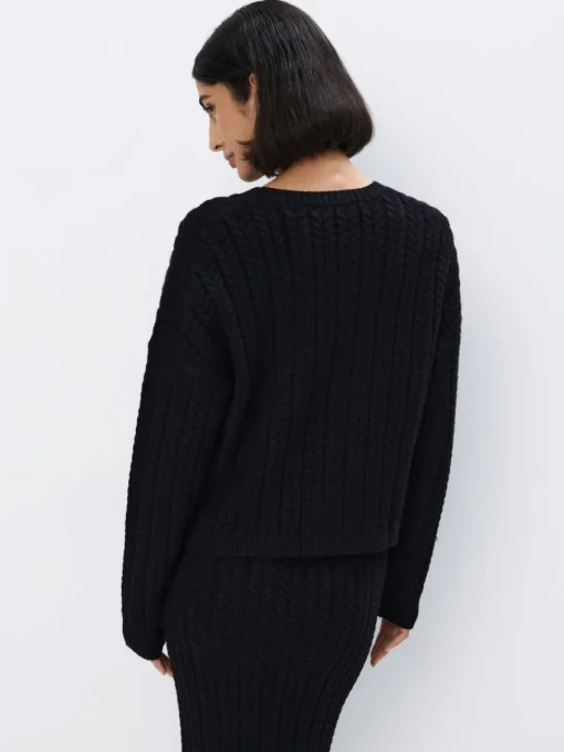 Pullover>MOHITO Pullover aus Viskose-Mix Schwarz
