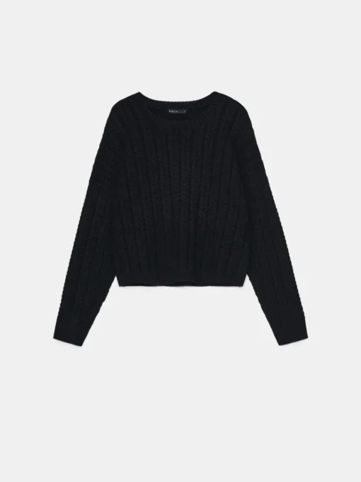Pullover>MOHITO Pullover aus Viskose-Mix Schwarz