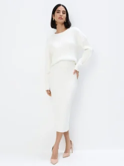 Pullover>MOHITO Pullover aus Viskose-Mix Creme
