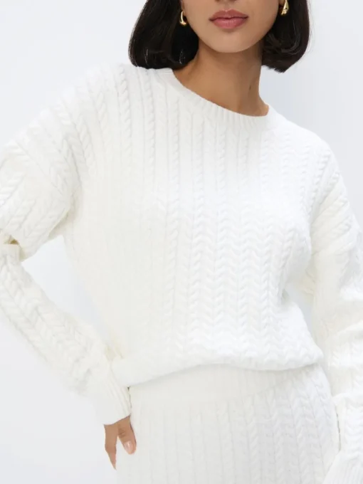 Pullover>MOHITO Pullover aus Viskose-Mix Creme