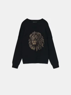 Pullover></noscript>MOHITO Pullover aus Viskose-Mix Schwarz