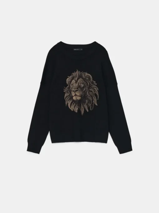 Pullover>MOHITO Pullover aus Viskose-Mix Schwarz