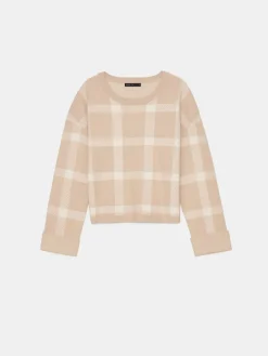 Pullover></noscript>MOHITO Pullover, Kariert Beige