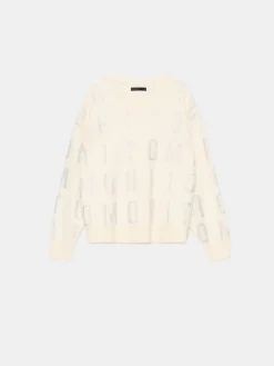 Pullover></noscript>MOHITO Pullover mit Applikationen Creme