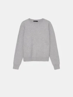 Pullover></noscript>MOHITO Pullover mit dekorativen Elementen Grau