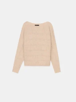 Pullover></noscript>MOHITO Pullover mit dekorativen Elementen Beige