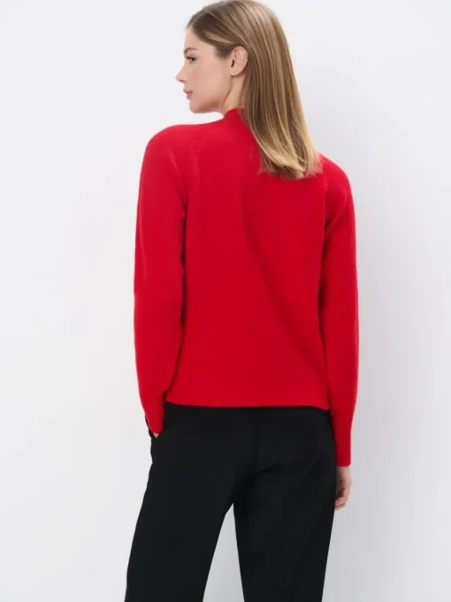 Pullover>MOHITO Pullover mit dekorativen Elementen Rot