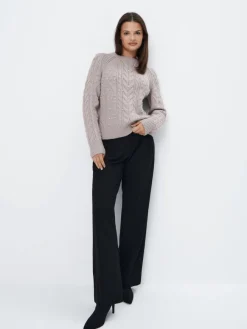 Pullover>MOHITO Pullover mit dekorativen Elementen Grau