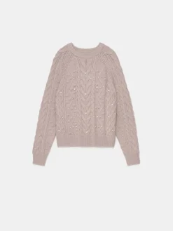 Pullover></noscript>MOHITO Pullover mit dekorativen Elementen Grau
