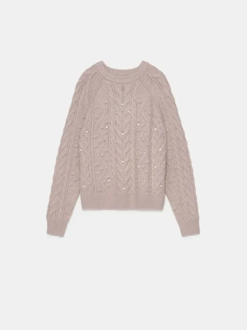 Pullover>MOHITO Pullover mit dekorativen Elementen Grau