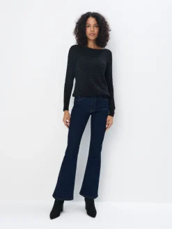 Pullover>MOHITO Pullover mit dekorativen Elementen Schwarz