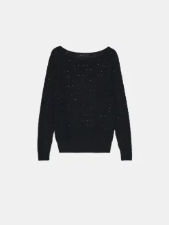 Pullover></noscript>MOHITO Pullover mit dekorativen Elementen Schwarz
