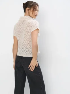 Pullover></noscript>MOHITO Pullover mit Kurzen Ärmeln Nude