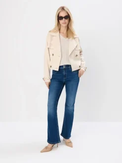 Pullover|T-shirts, Tops>MOHITO Pullover mit Metallischem Faden Creme