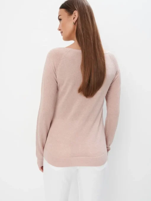 Pullover>MOHITO Pullover mit Metallischem Faden Pastellrosa