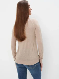 Pullover></noscript>MOHITO Pullover mit Metallischem Faden sand