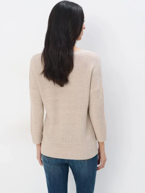 Pullover>MOHITO Pullover mit Metallischem Faden Nude