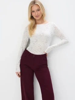 Pullover>MOHITO Pullover mit Metallischem Faden Weiu00df