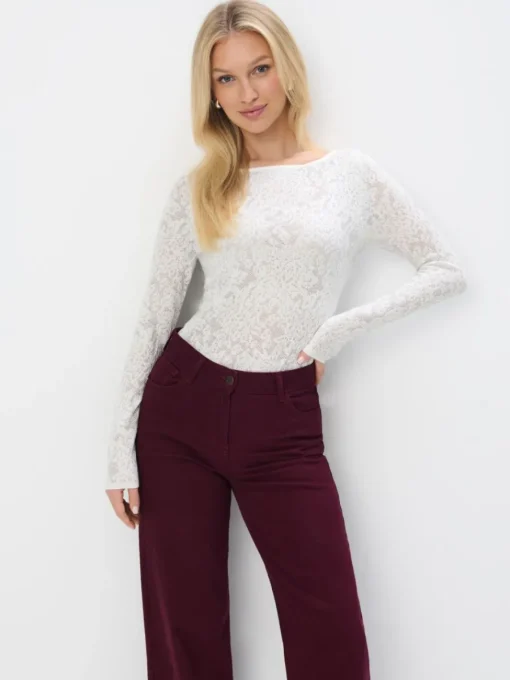 Pullover>MOHITO Pullover mit Metallischem Faden Weiu00df