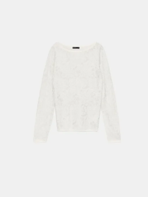 Pullover>MOHITO Pullover mit Metallischem Faden Weiu00df