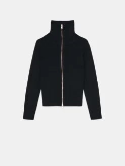 Pullover></noscript>MOHITO Pullover mit Reißverschluss Schwarz