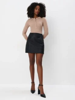 Pullover>MOHITO Pullover mit Rippenmuster Beige