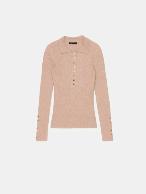 Pullover>MOHITO Pullover mit Rippenmuster Beige