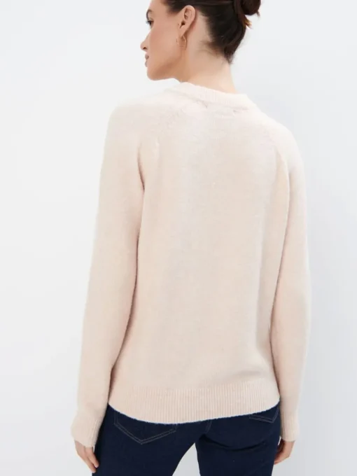 Pullover>MOHITO Pullover mit Stehkragen Nude