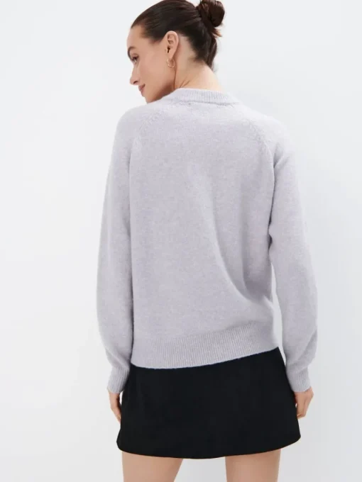 Pullover>MOHITO Pullover mit Stehkragen Grau