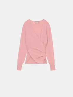 Pullover></noscript>MOHITO Pullover mit Umschlagausschnitt Pink