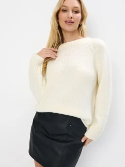 Pullover>MOHITO Pullover mit Wollbeimischung Weiu00df