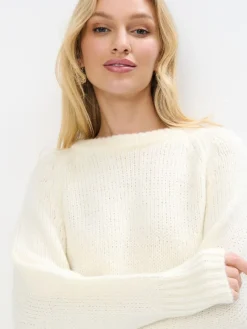 Pullover></noscript>MOHITO Pullover mit Wollbeimischung Weiu00df