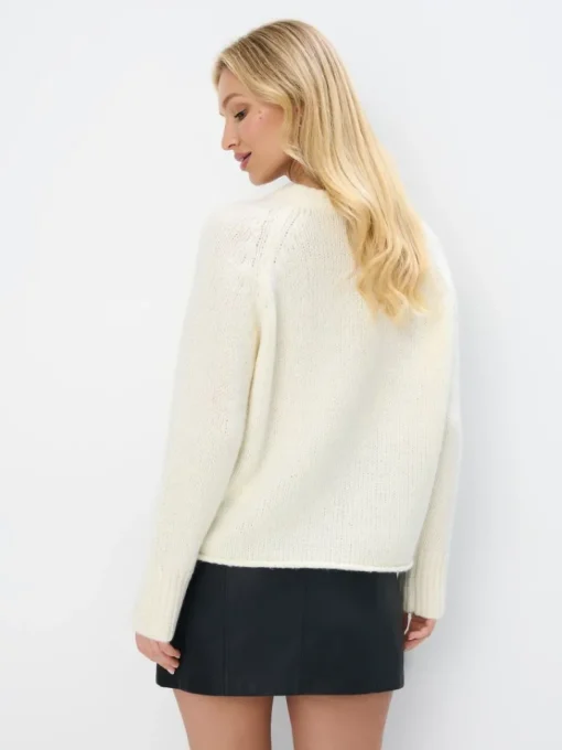 Pullover>MOHITO Pullover mit Wollbeimischung Weiu00df