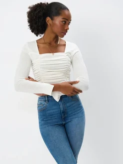 Pullover>MOHITO Pullover mit Wollbeimischung Weiu00df