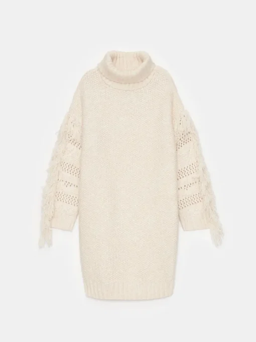 Pullover>MOHITO Pulloverkleid Mini Nude