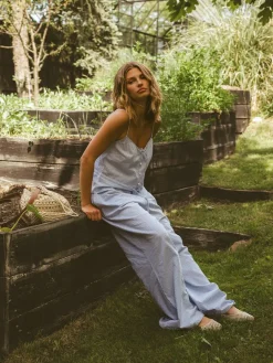 Schlafanzüge></noscript>MOHITO Pyjamahose Blau