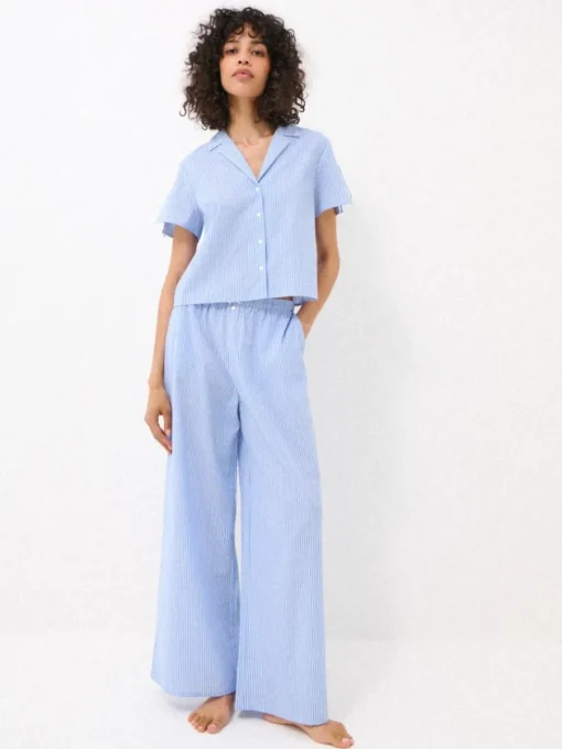 Schlafanzüge>MOHITO Pyjamahose Blau