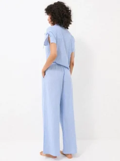 Schlafanzüge></noscript>MOHITO Pyjamahose Blau