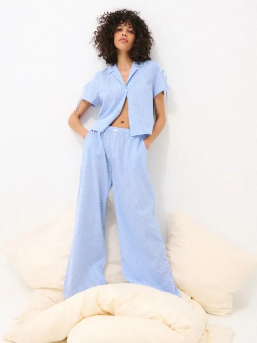 Schlafanzüge>MOHITO Pyjamahose Blau