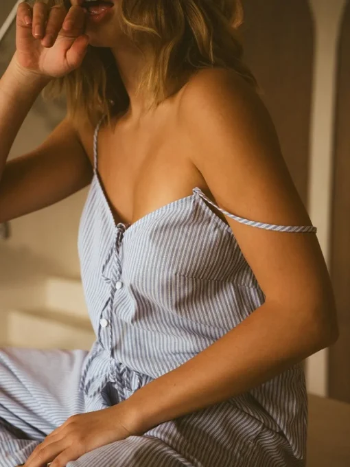Schlafanzüge>MOHITO Pyjama-Oberteil Blau