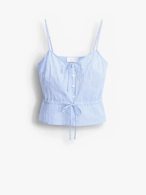 Schlafanzüge>MOHITO Pyjama-Oberteil Blau