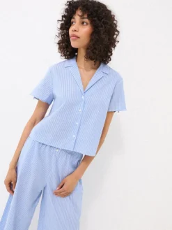 Schlafanzüge>MOHITO Pyjama-Oberteil Blau