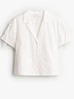 Schlafanzüge>MOHITO Pyjama-Oberteil Weiu00df