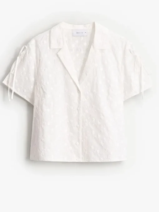 Schlafanzüge>MOHITO Pyjama-Oberteil Weiu00df