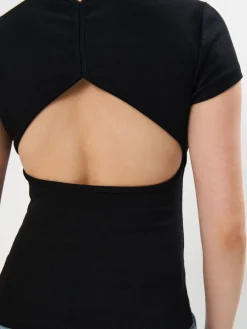 Blusen, Hemden>MOHITO Rückenfreies Kleid Schwarz