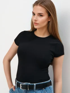Blusen, Hemden></noscript>MOHITO Rückenfreies Kleid Schwarz