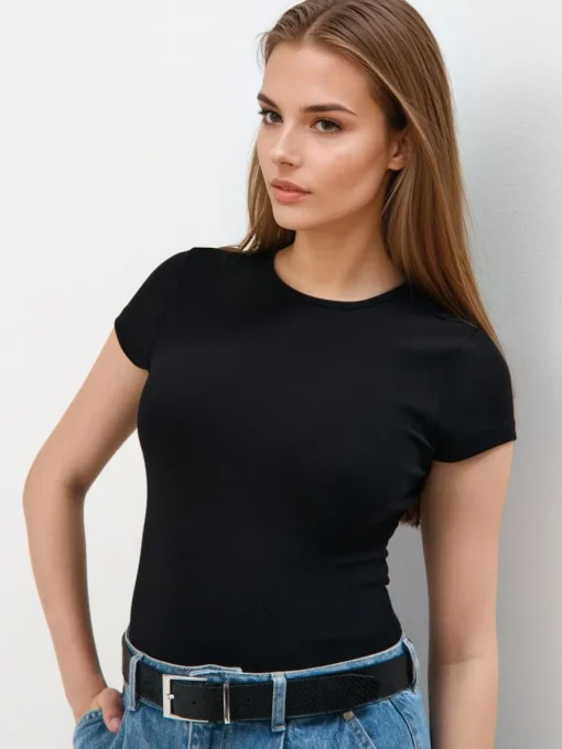Blusen, Hemden>MOHITO Rückenfreies Kleid Schwarz
