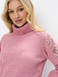 Pullover></noscript>MOHITO Rollkragenpullover Pink