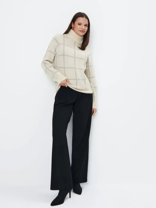 Pullover>MOHITO Rollkragenpullover Creme